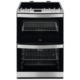 AEG stainless steel double electric cooker 60cm - British product