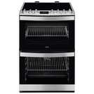 AEG CIB6734ACM 60cm Double Electric Cooker - S/Steel