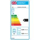 AEG Built-In Single Electric Oven in Black with 72 litre capacity - British product