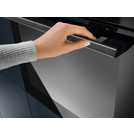 AEG Built-In Single Electric Oven in Black with 72 litre capacity - British product