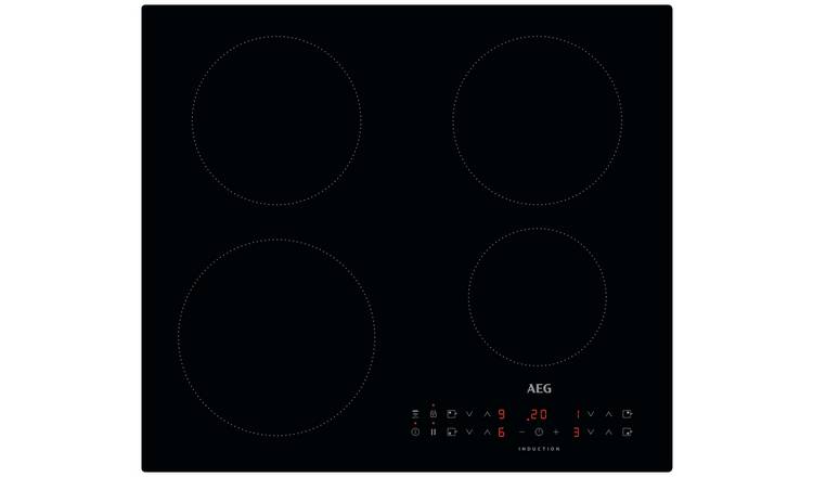 AEG black induction hob 59cm x 60cm - British product
