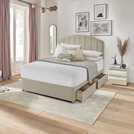 Silentnight divan bed base Sandstone small double (British brand)