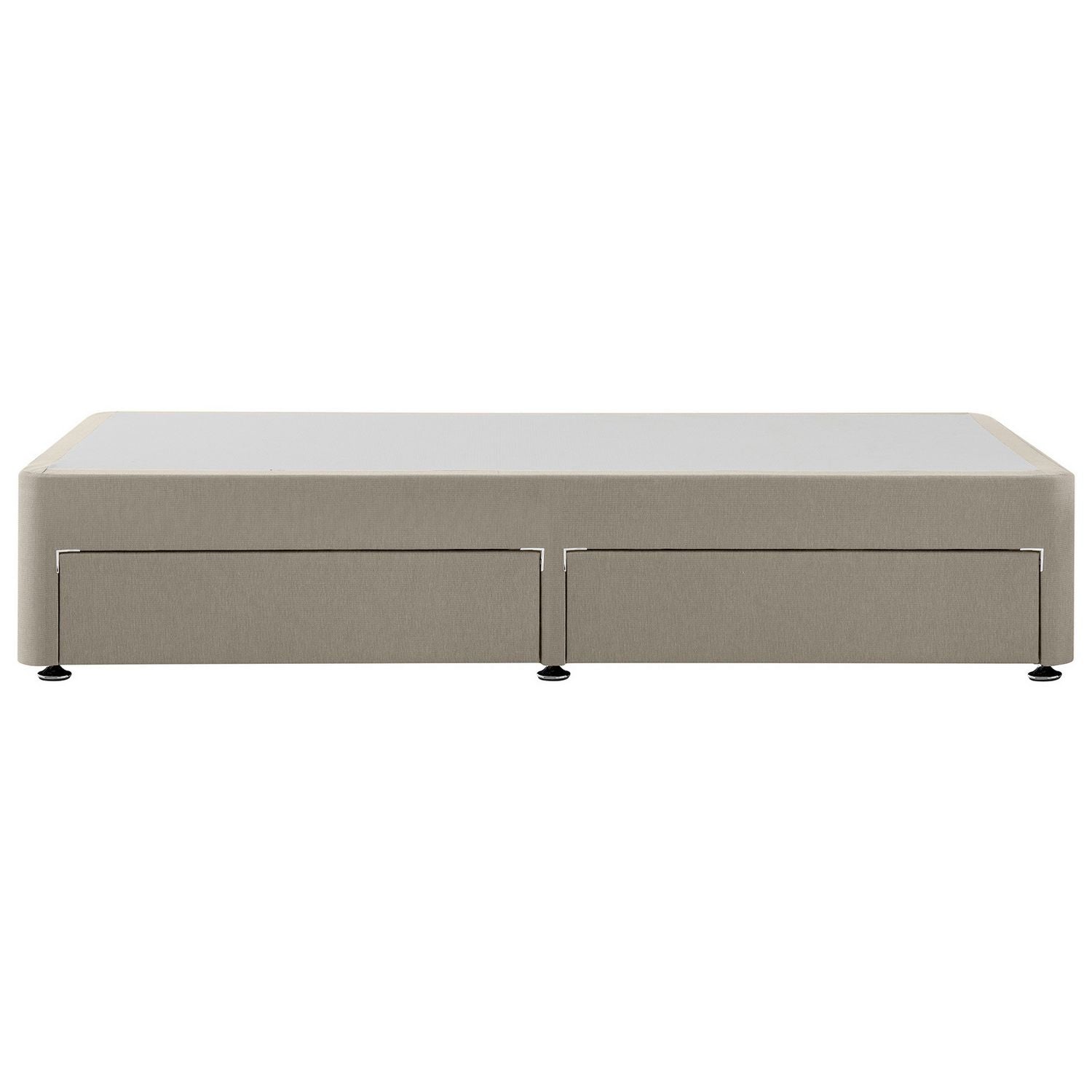 Silentnight divan bed base Sandstone small double (British brand)