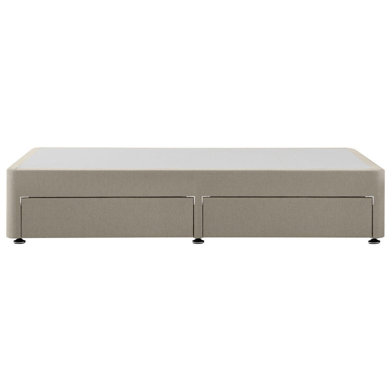 Silentnight divan bed base Sandstone small double (British brand)