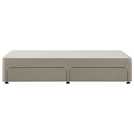Silentnight divan bed base Sandstone small double (British brand)