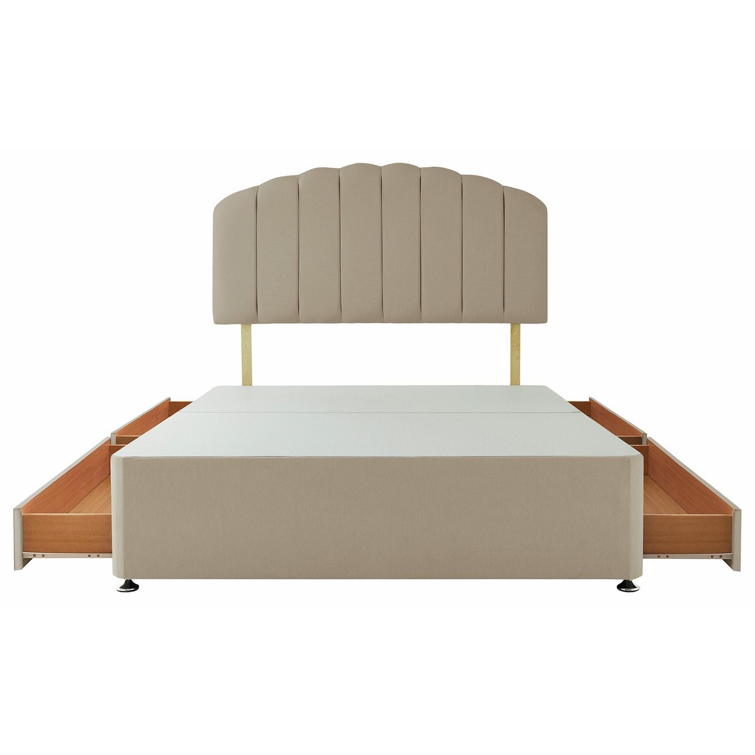 Silentnight divan bed base Sandstone small double (British brand)