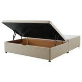 Silentnight Small Double Half Ottoman Bed Base Sandstone (British brand)