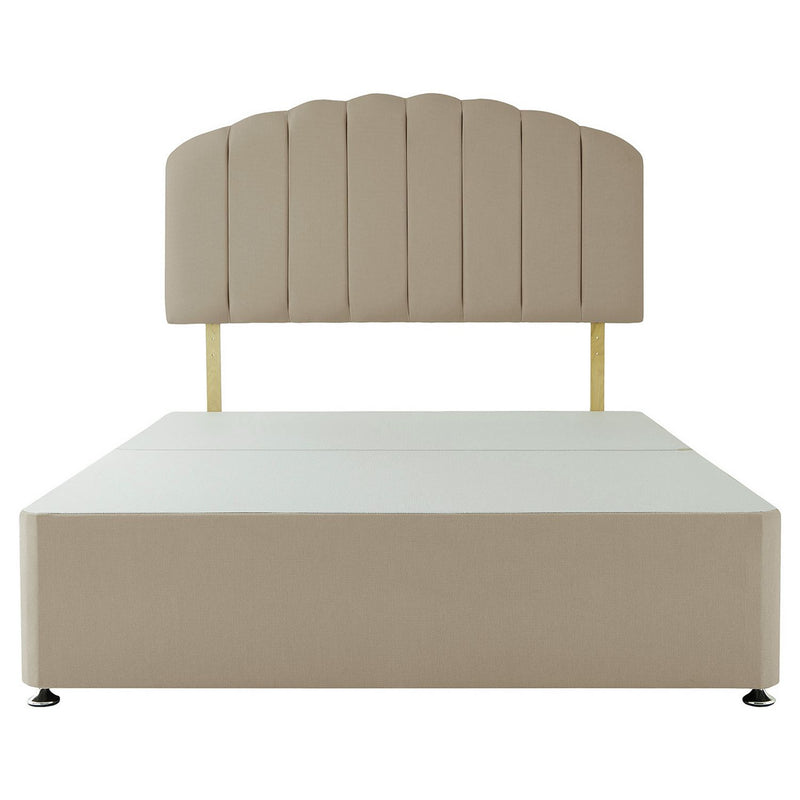 Silentnight Double Divan Bed Base Sandstone (British brand)