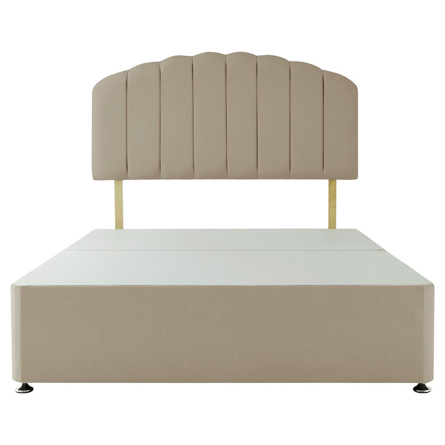 Silentnight Double Divan Bed Base Sandstone (British brand)