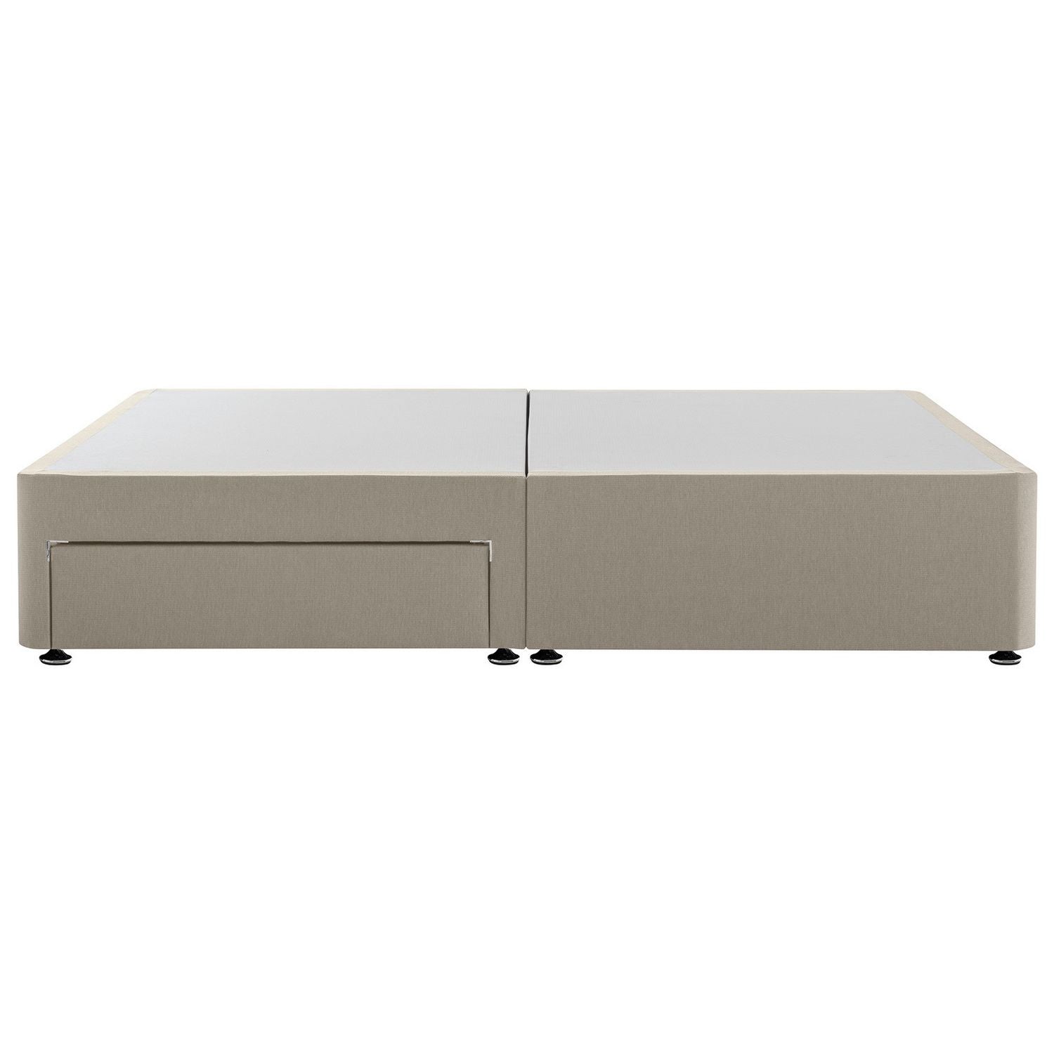 Silentnight Double Divan Bed Base Sandstone (British brand)