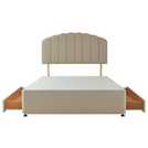Silentnight Double Divan Bed Base Sandstone (British brand)