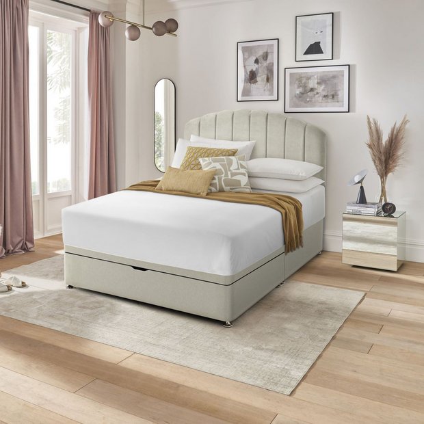 Silentnight Double Half Ottoman Divan Bed Base (British brand)