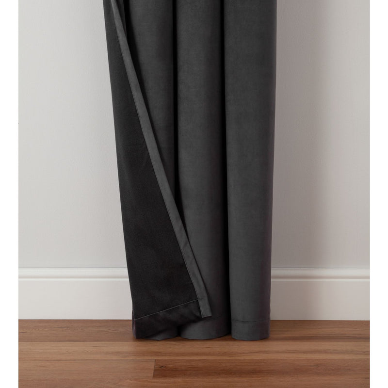 Habitat Grey Eyelet Curtains 117x183cm, UK version