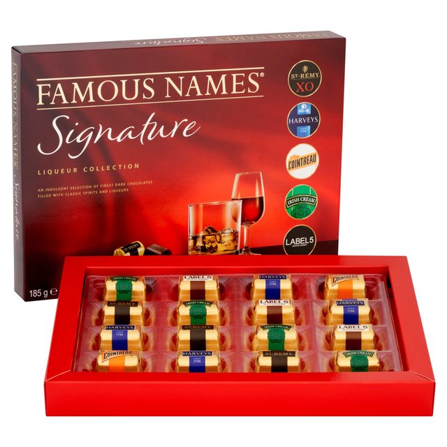 Famous Names Signature Collection Liqueurs   185g GOODS M&S   