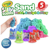Crayola Silly Scents Moulding Sand 5 x 5oz Tubs - British product