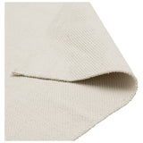 Argos Home Cream Cotton Flatweave Rug 120x170cm - British product