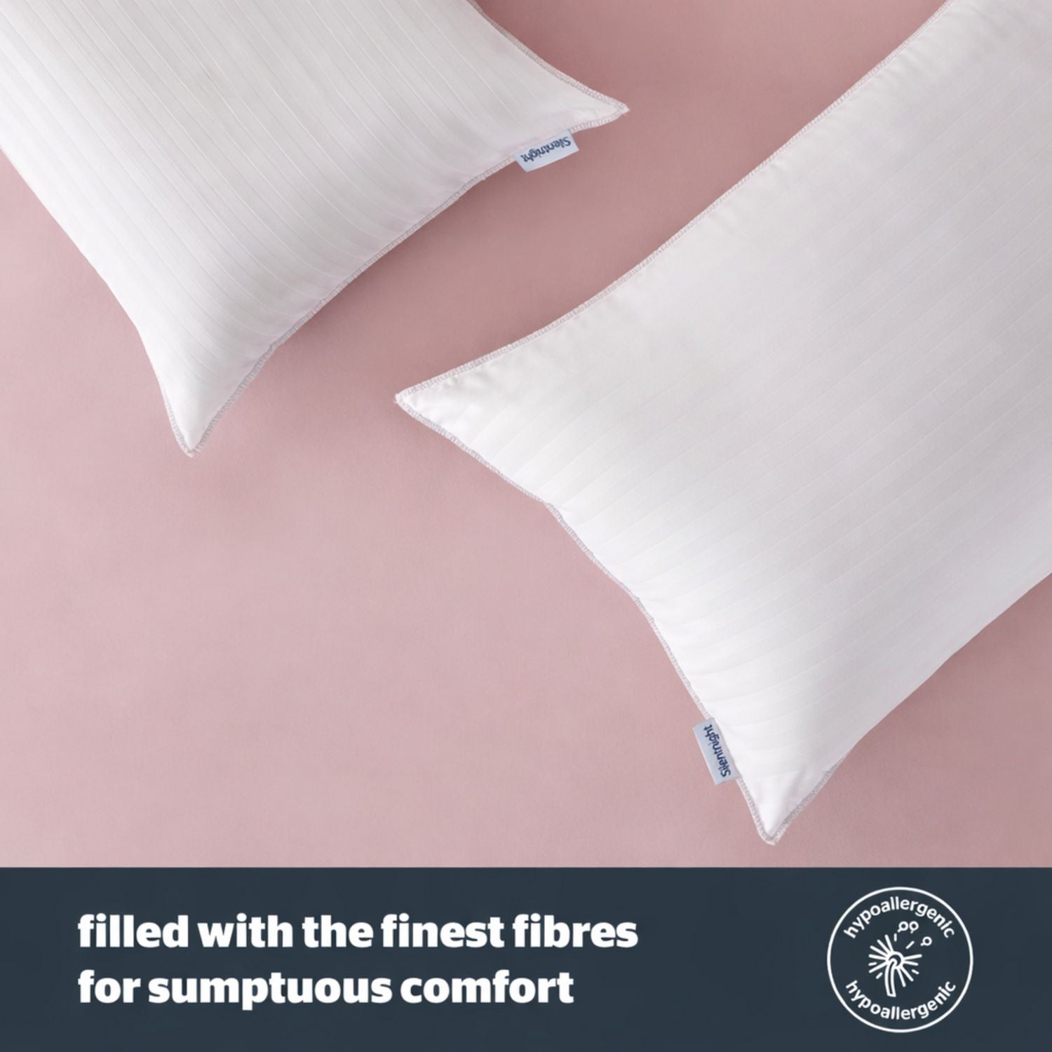 Silentnight Hotel Collection Firm Pillow 2 Pack (British brand)