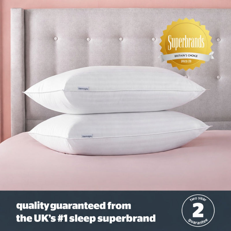 Silentnight Hotel Collection Firm Pillow 2 Pack (British brand)
