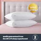 Silentnight Hotel Collection Firm Pillow 2 Pack (British brand)