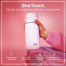 Ion8 Lilac Dusk water bottle 400ml, UK version