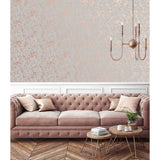 Superfresco Milan Rose Gold Textured Wallpaper 52cm x 10m roll (British brand)