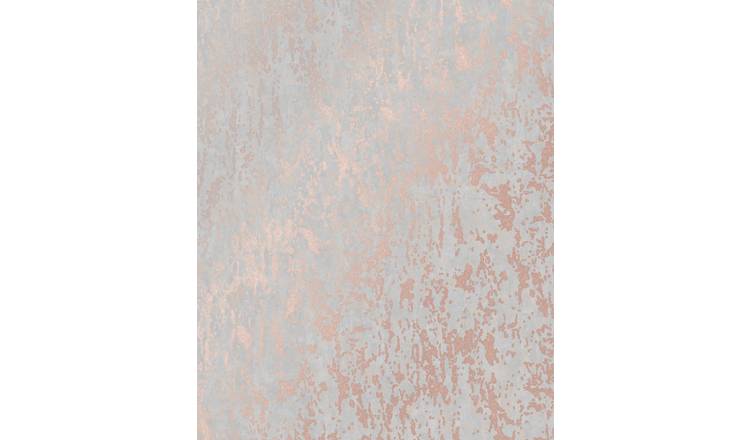 Superfresco Milan Rose Gold Textured Wallpaper 52cm x 10m roll (British brand)