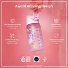 Ion8 Unicorn Purple water bottle 350ml, UK version