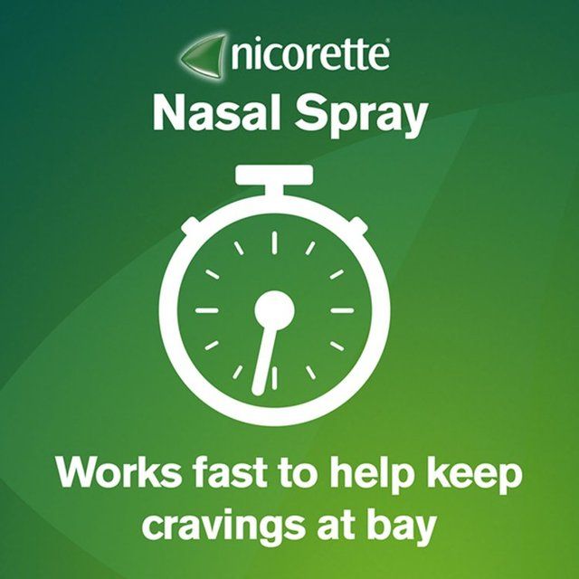 Nicorette Nasal Spray 10 ml (Stop Smoking Aid)   10ml GOODS M&S   