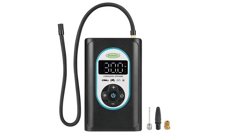 Ring RTC4000 cordless tyre inflator (British brand)