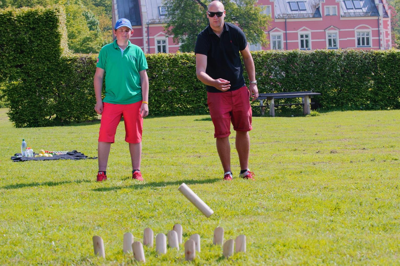 Bex Number Kubb Original outdoor game 3kg - British product