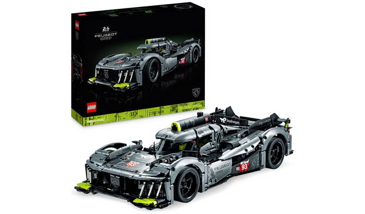LEGO Peugeot 9X8 hybrid hypercar model kit 1775 pieces, UK version