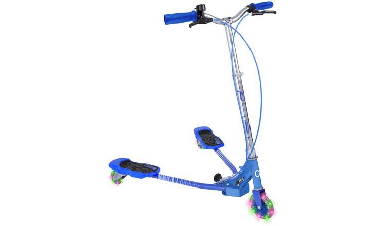 EVO Light Up V-Flex Foldable Scooter - Blue GOODS Argos