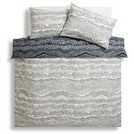 Habitat Scandi Blue Bedding Set King size, UK version