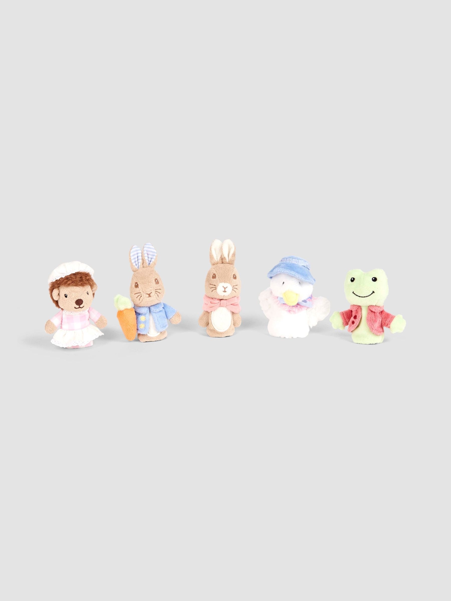 JoJo Maman Bébé Peter Rabbit finger puppets 5-pack - British product