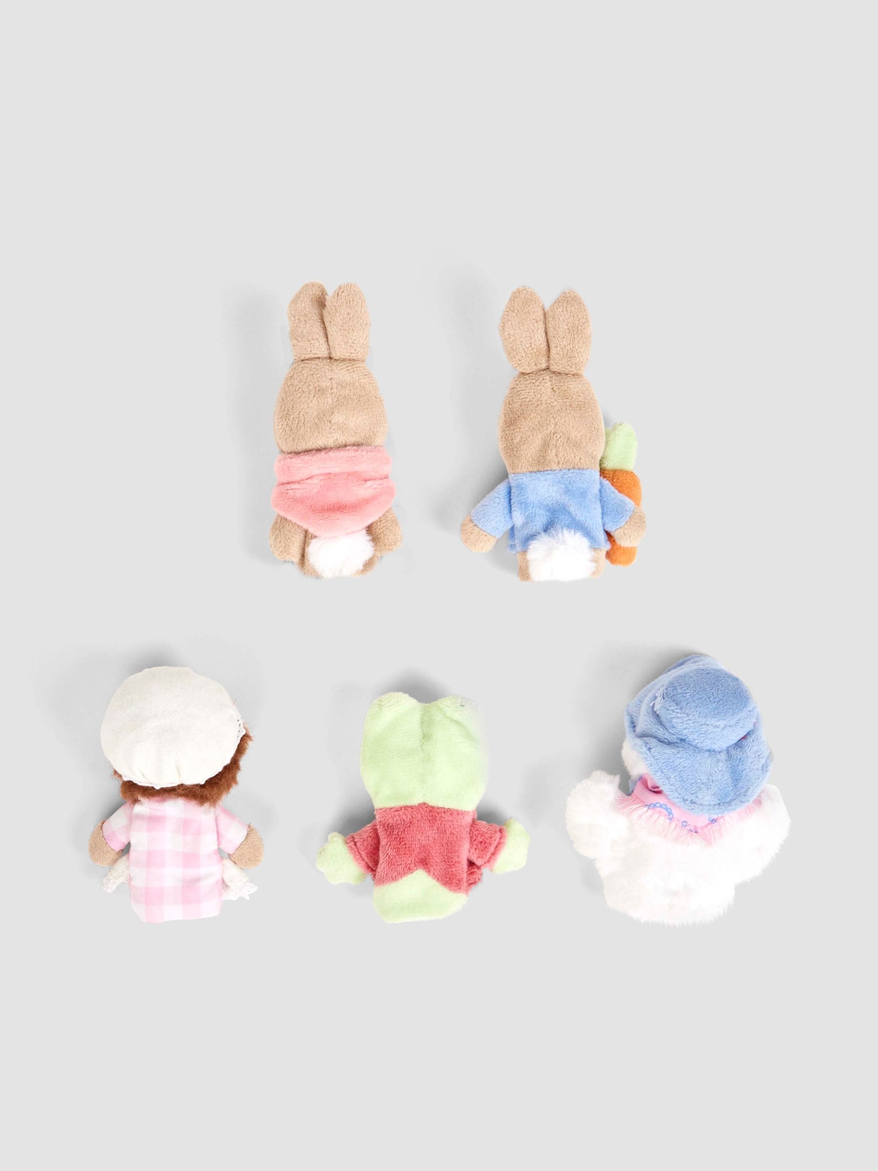 JoJo Maman Bébé Peter Rabbit finger puppets 5-pack - British product