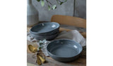 Habitat 4 Piece Stoneware Pasta Bowls - Grey Reactive GOODS Argos