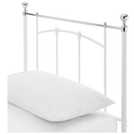 Argos Home single metal bed frame in white - British product