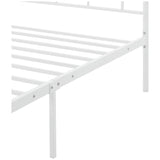 Argos Home single metal bed frame in white - British product