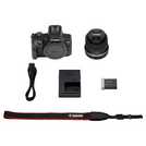 Canon EOS R100 mirrorless camera with RF 18-45mm lens, 486g - British product