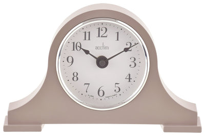 Argos Acctim Harston mantelklokke taupe analog klokke - Kjøp online hos McGrocer