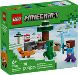 LEGO Steve's Taiga Adventure building set, UK version