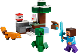 LEGO Steve's Taiga Adventure building set, UK version