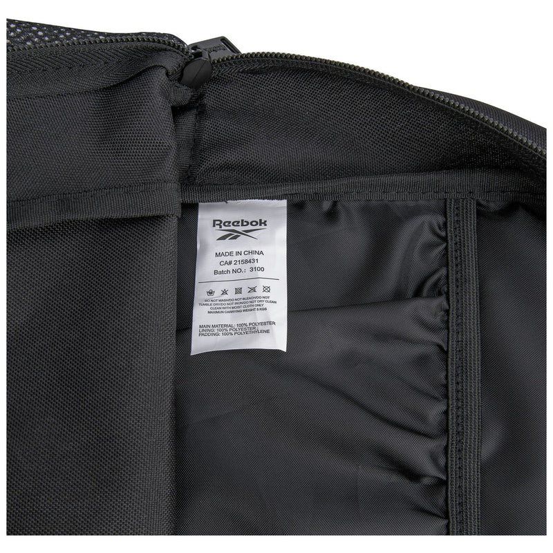 Reebok Active Core Backpack Black 20L, imported from the UK