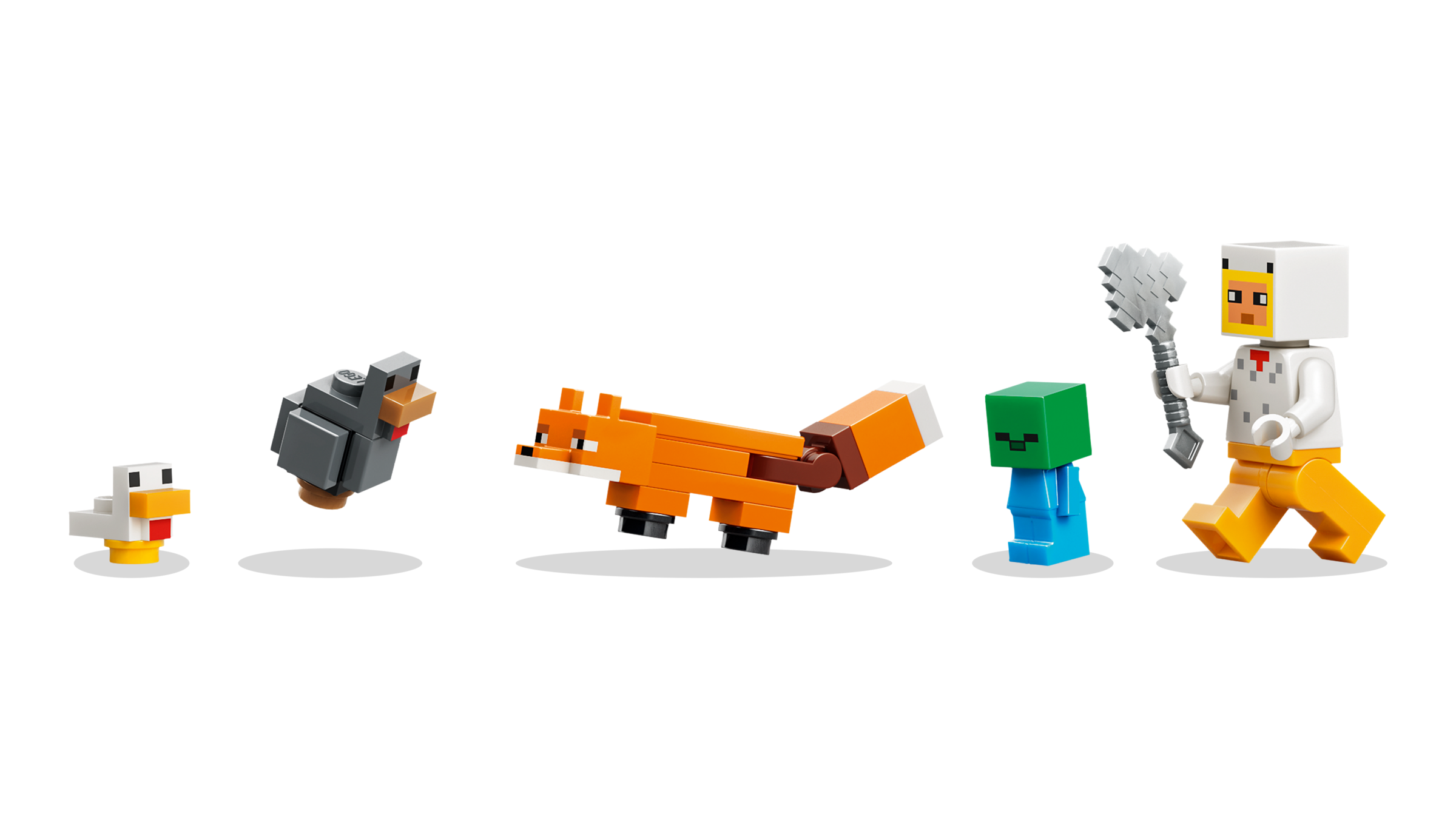 LEGO Minecraft Chicken Farm building set 233 pieces - British product