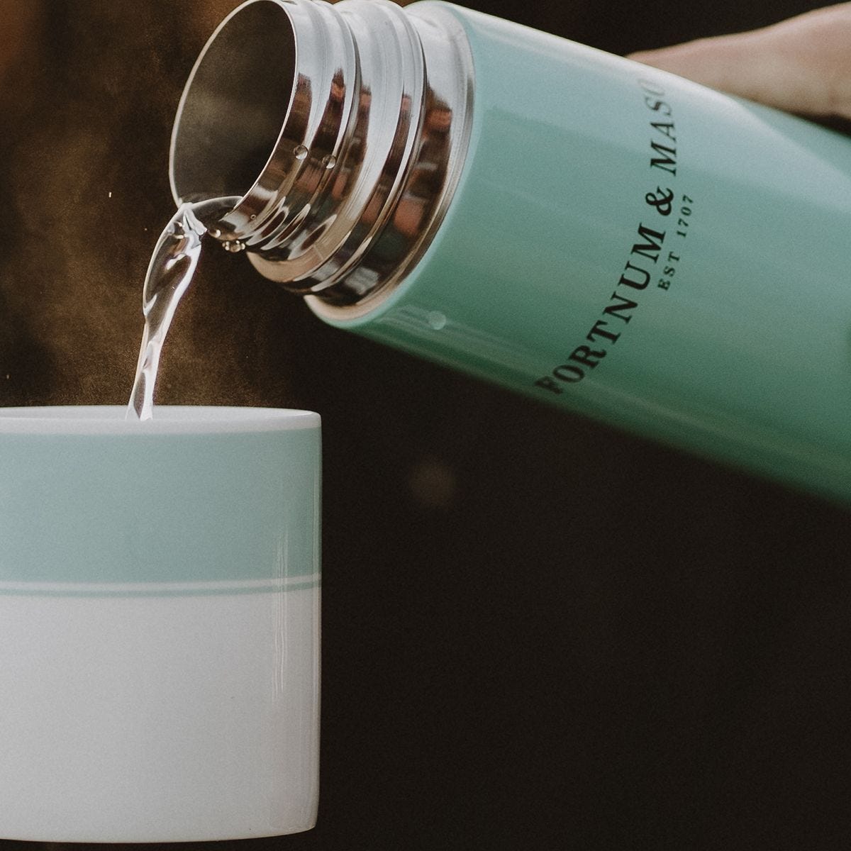 Fortnum & Mason stainless steel flask 750ml (British brand)