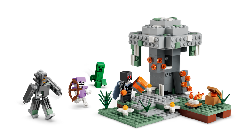 LEGO Minecraft The Pale Garden building set 243 pieces - British product