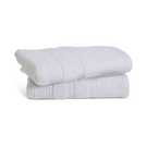 Habitat cotton hand towel in white, size L90 x W50cm, UK version
