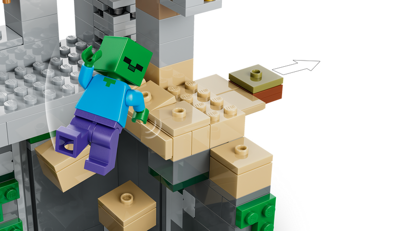 LEGO Minecraft Zombie Dungeon building set 284 pieces - British product