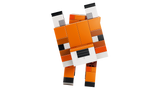LEGO Minecraft fox building set, 497 pieces, imported from the UK