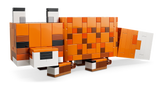 LEGO Minecraft fox building set, 497 pieces, imported from the UK